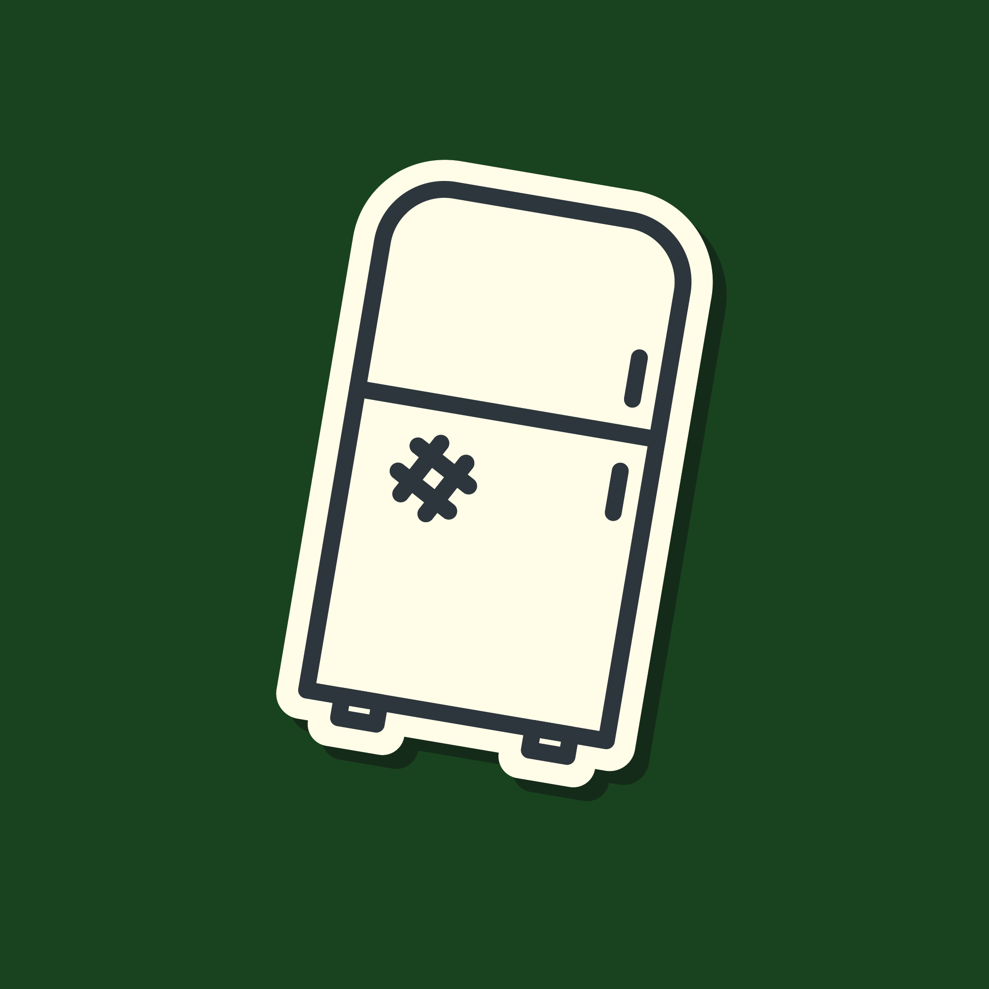 Standard Domestic Fridge/Freezer (NO GLASS DOORS)