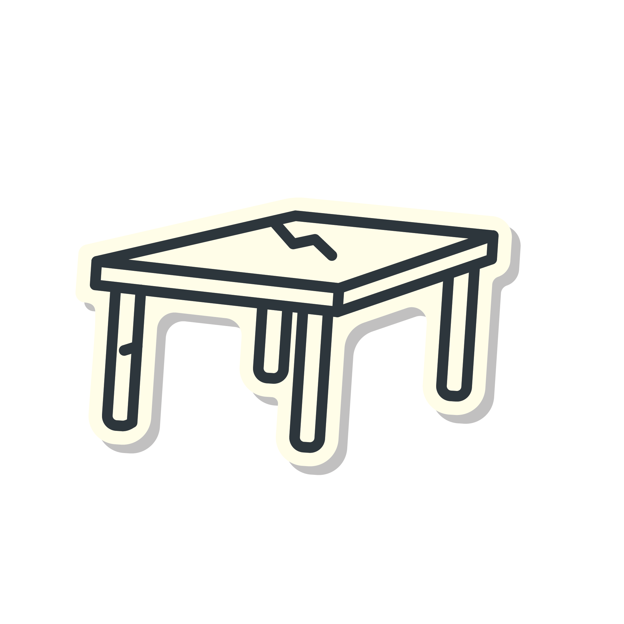 Dining Table - 4-Seater